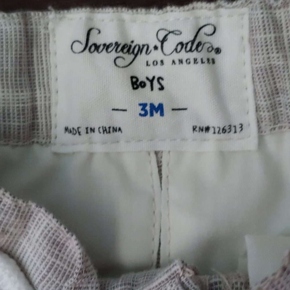 Sovereign Code infant shorts - Picture 2 of 3
